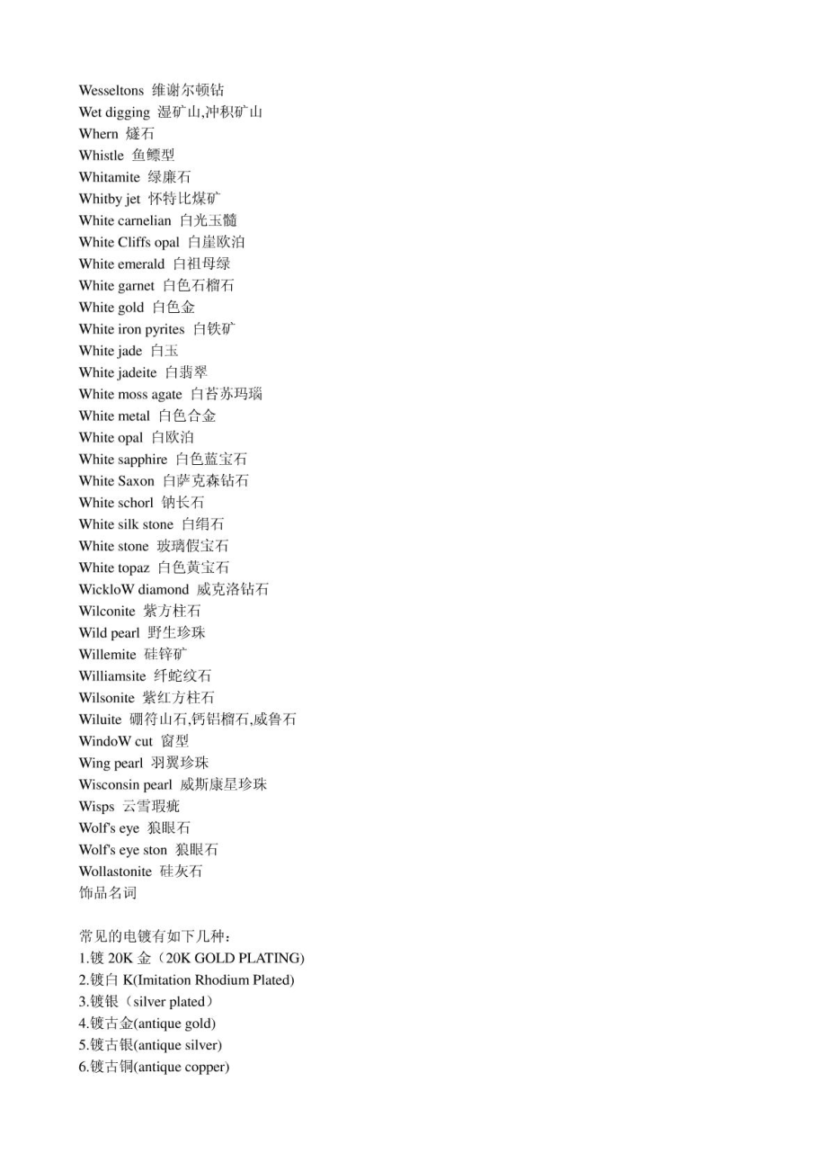 饰品英文词汇专业收藏.doc_第3页