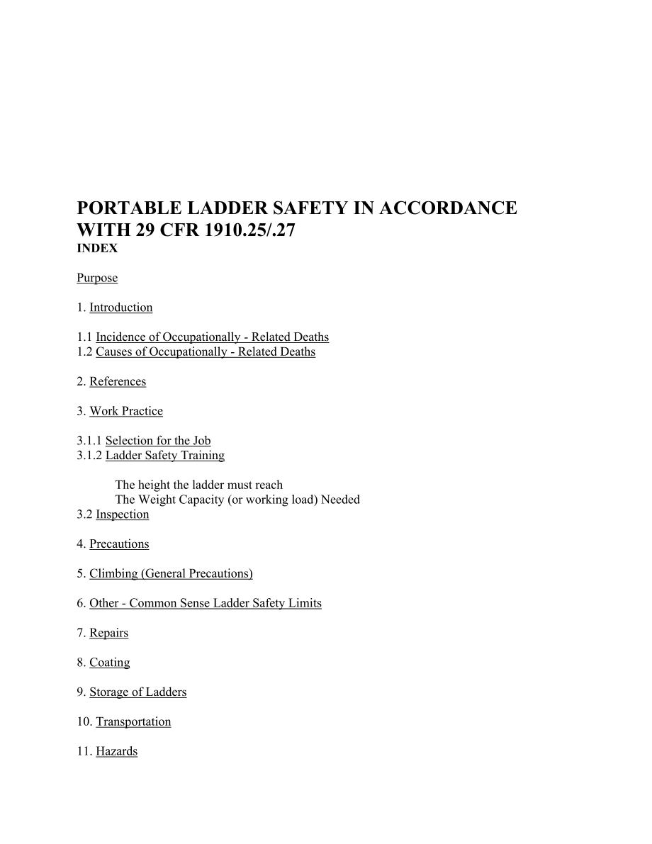 portable ladder safety in accordance with 29 cfr 1910.doc_第1页