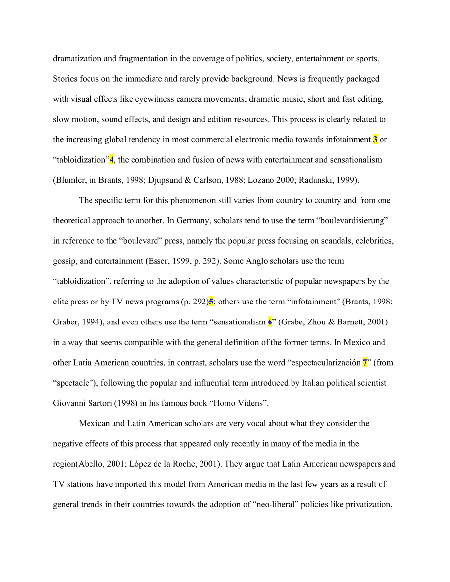 Infotainment in national TV news A comparative content analysis of Mexican, Canadian and US news programs.doc_第2页