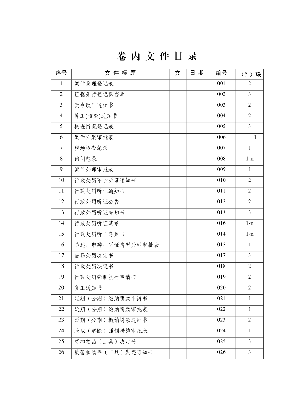 住建系统行政执法文书格式文本.doc_第2页