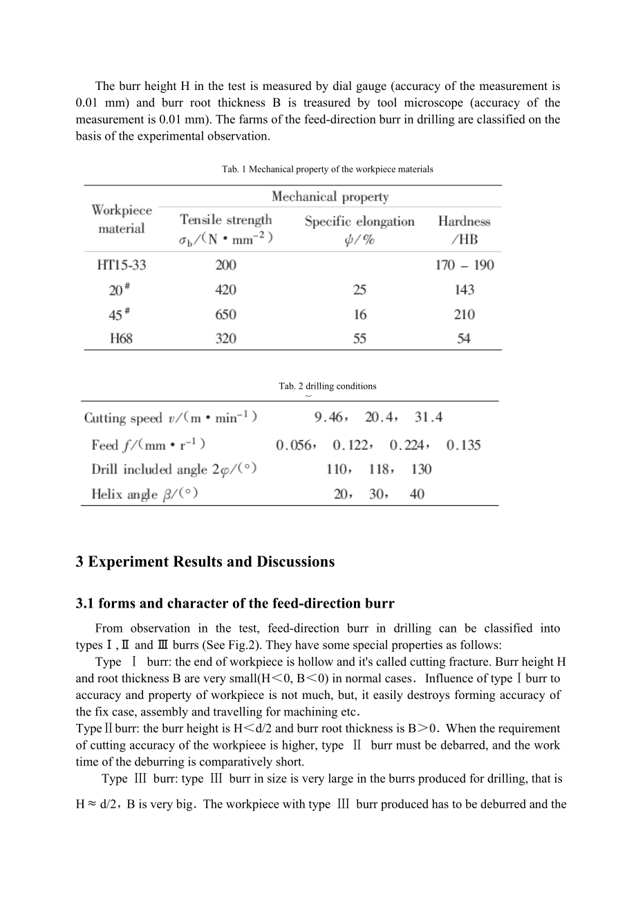 Formation and Control of Drlling Burrs.doc_第3页