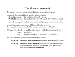 Primary Memory.doc