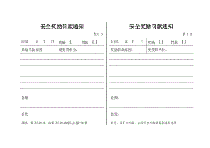 安全奖励罚款通知.doc