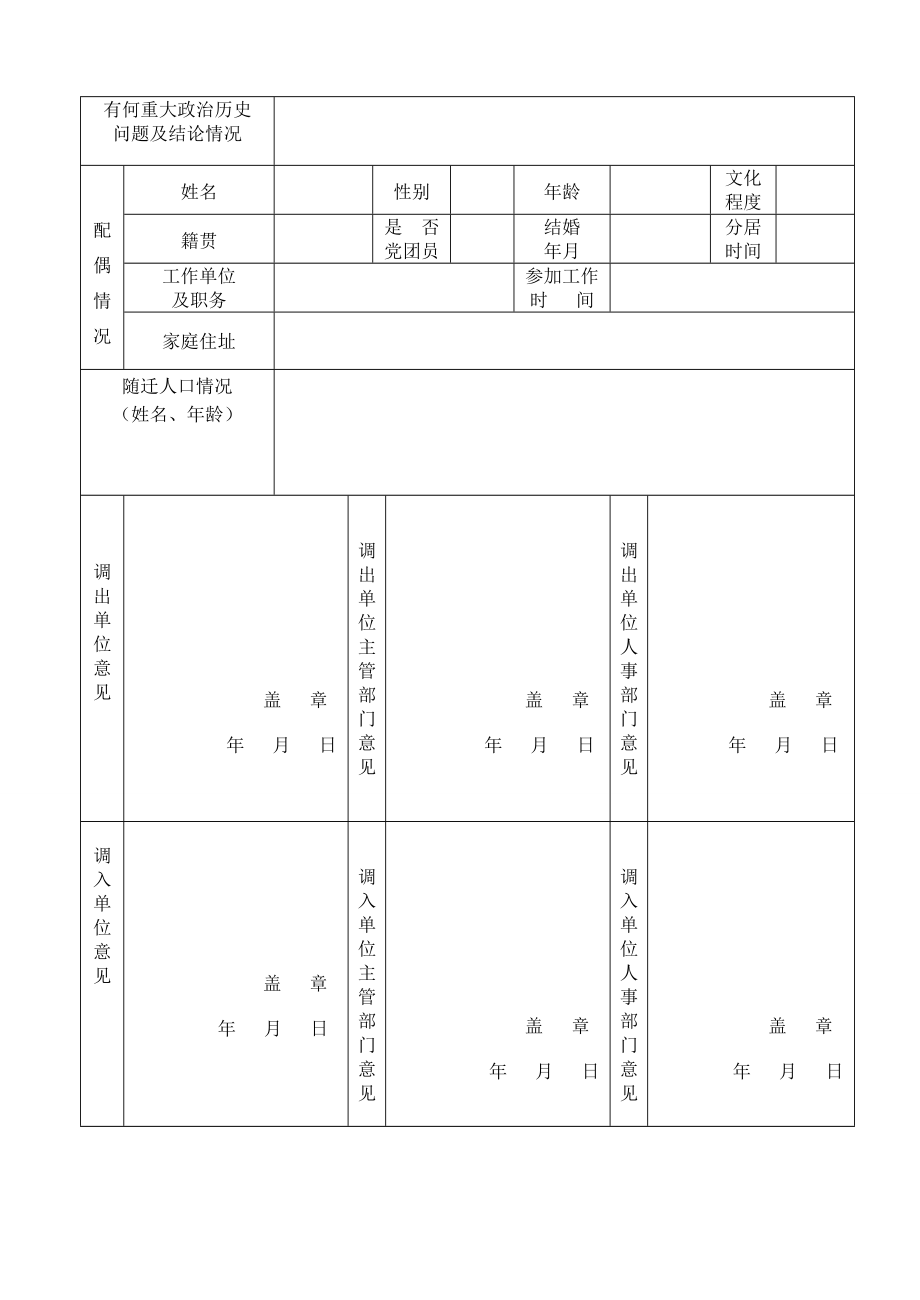 4925096986干 部 调 动 申 请 表.doc_第2页