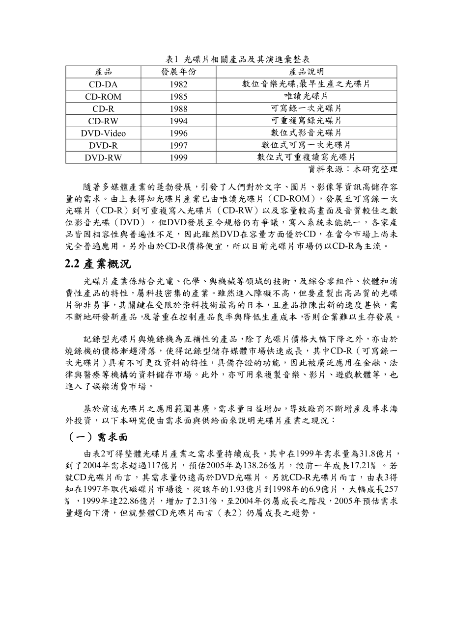 兩岸光碟片產業之比較分析.doc_第3页