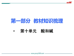 第十单元酸和碱最新人教版九年级下册精品化学专题复习课件.ppt