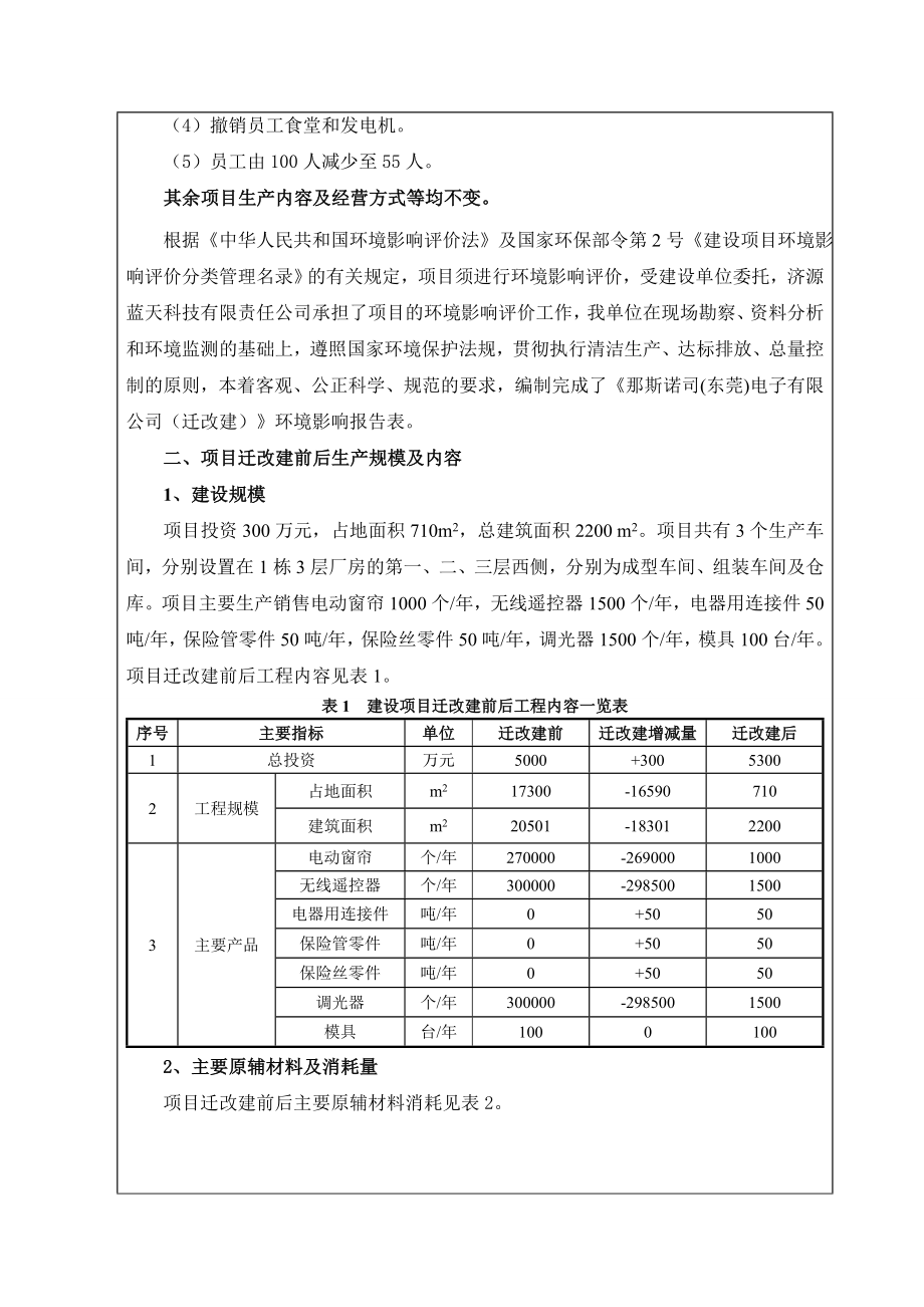 最新环评模板那斯诺司(东莞)电子有限公司（迁改建）1259.doc环境影响评价报告全本.doc_第2页