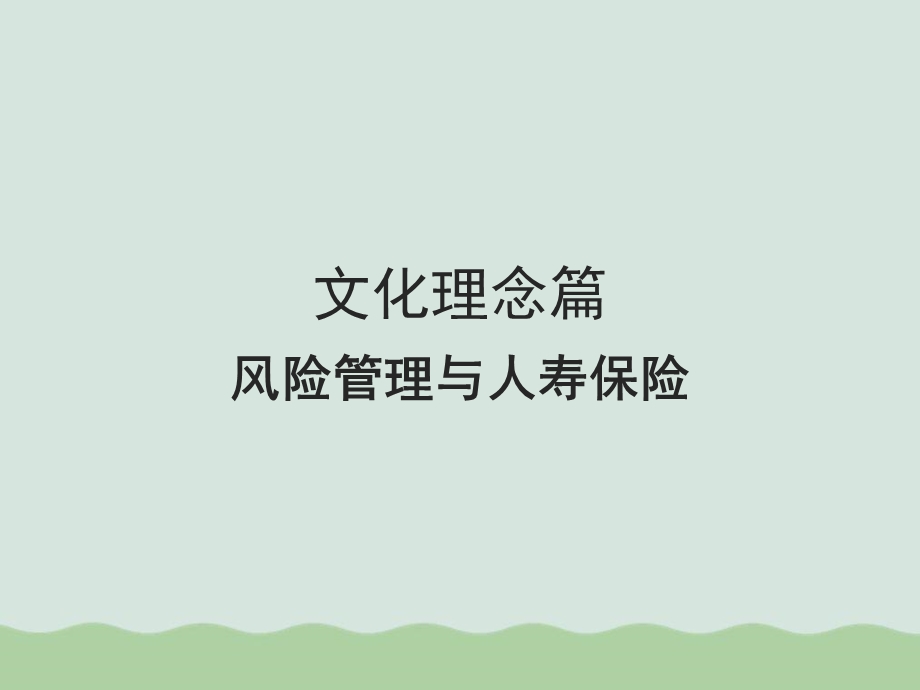 企业风险管理与人寿保险课件.ppt_第1页