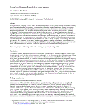 Groupbased learning Dynamic interaction in groups.doc