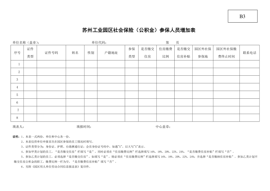 苏州工业园区社会保险(公积金)参保程序及所需资料.doc_第3页