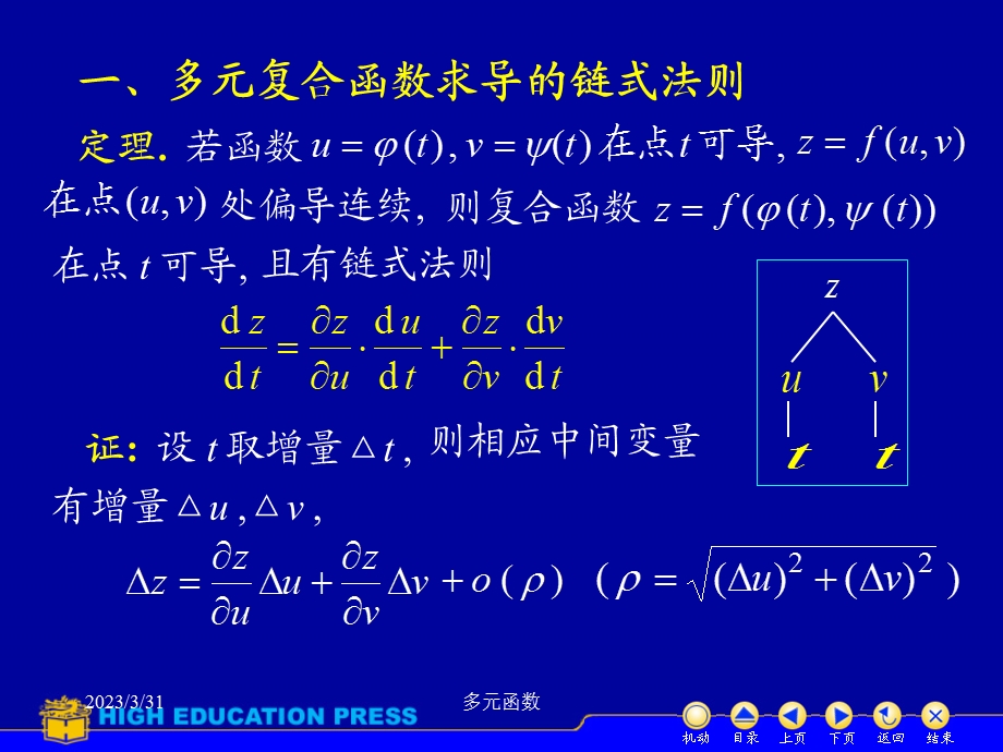 高等数学ppt课件D8_4多元函数的复合求导.ppt_第2页