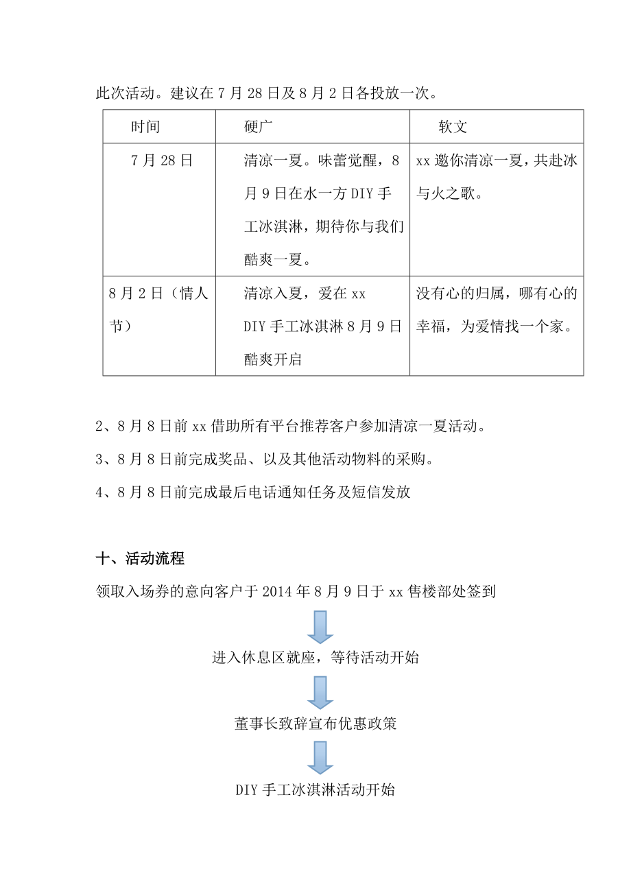 清凉一夏DIY手工冰淇淋打折促销活动方案.doc_第3页