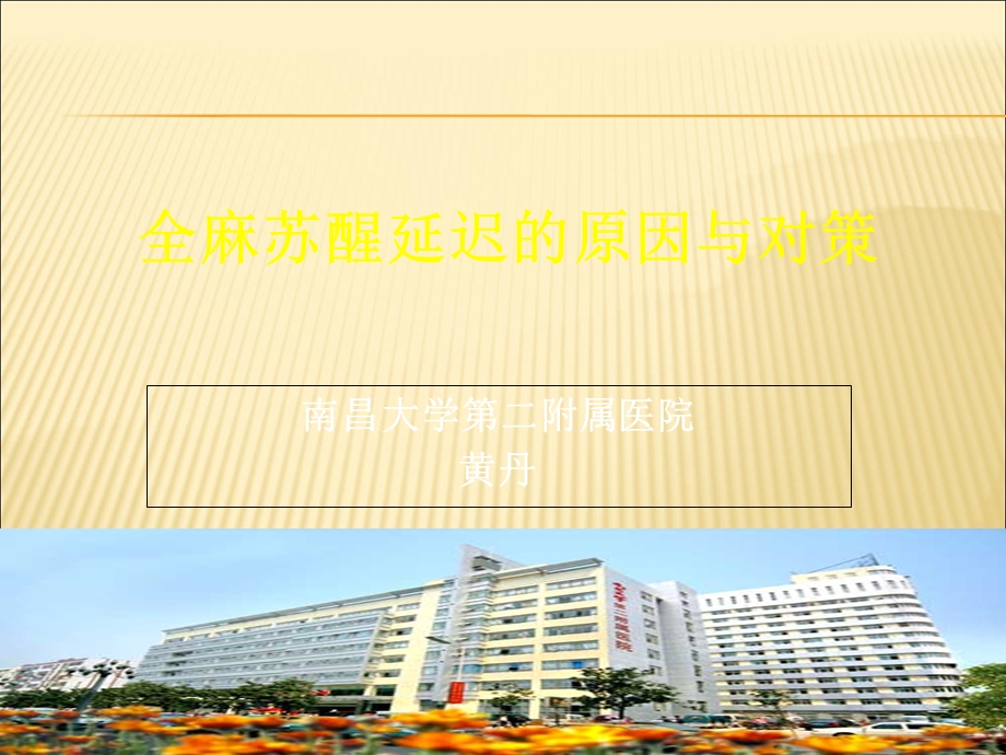 全麻苏醒延迟的原因与对策课件.ppt_第2页