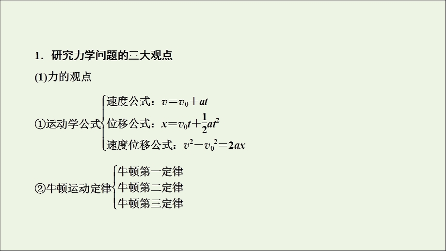 高三物理一轮复习第六章第3讲动量、动力学和能量观点综合应用的三类典型模型ppt课件.ppt_第2页