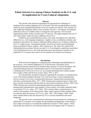 Ethnic Internet Use among Chinese Students in the U.S. and Its implication for CrossCultural Adaptation.doc