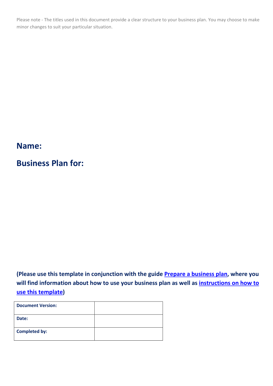 Download our business plan template (DOC, 458K).doc_第1页