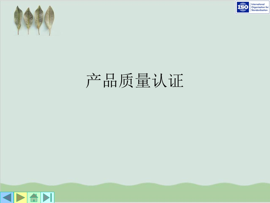 产品质量认证标准课件.ppt_第1页