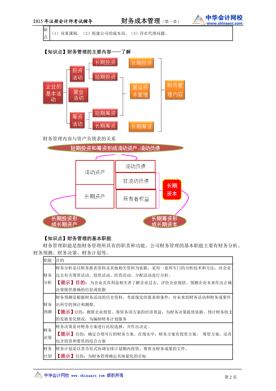 注册会计师陈华亭财务管理讲义cwgljy0101.doc_第2页