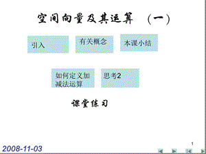 空间向量概念课件.ppt