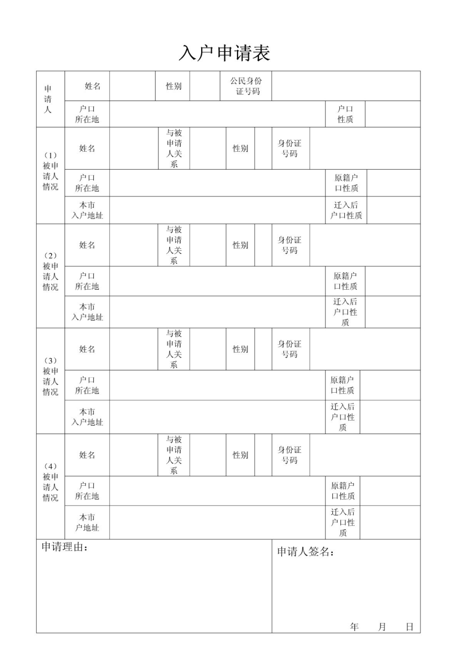 成都市入户申请表.doc_第1页