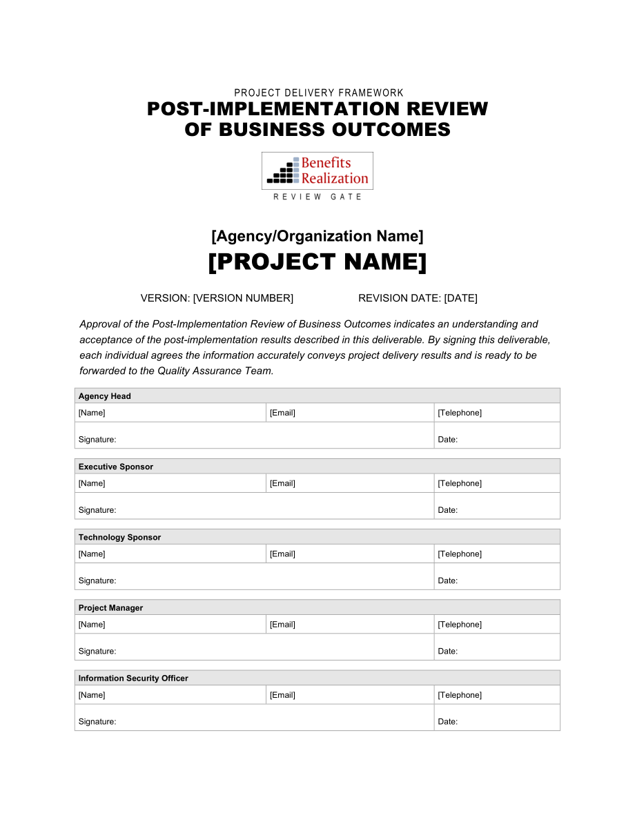 PostImplementation Review 0f Business Outcomes实施后回顾的业务成果.doc_第2页