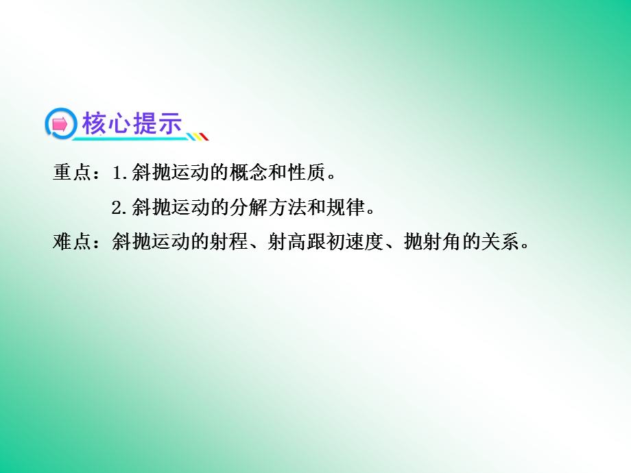 研究斜抛运动ppt课件.ppt_第3页