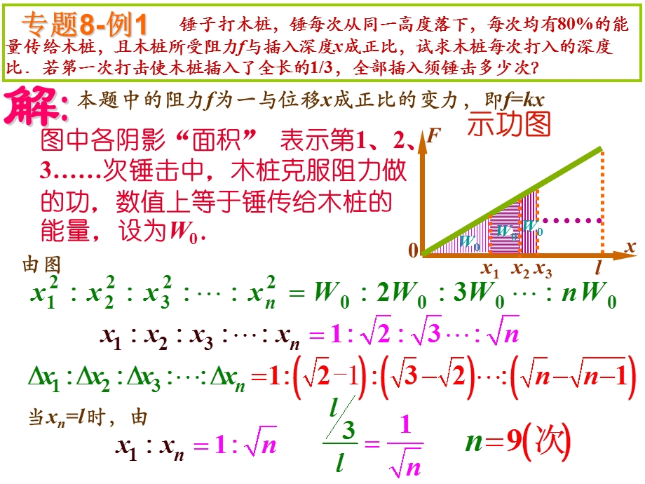 且木桩所受阻力f与插入深度x成正比课件.ppt_第3页