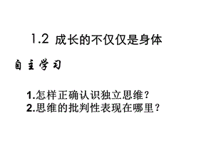 《道德与法治》七年级下册1.2-成长的不仅仅是身体课件.ppt