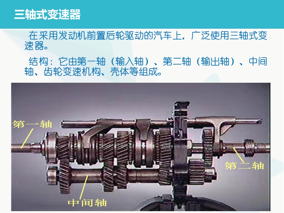 三轴五档手动变速箱结构精讲课件.ppt_第2页