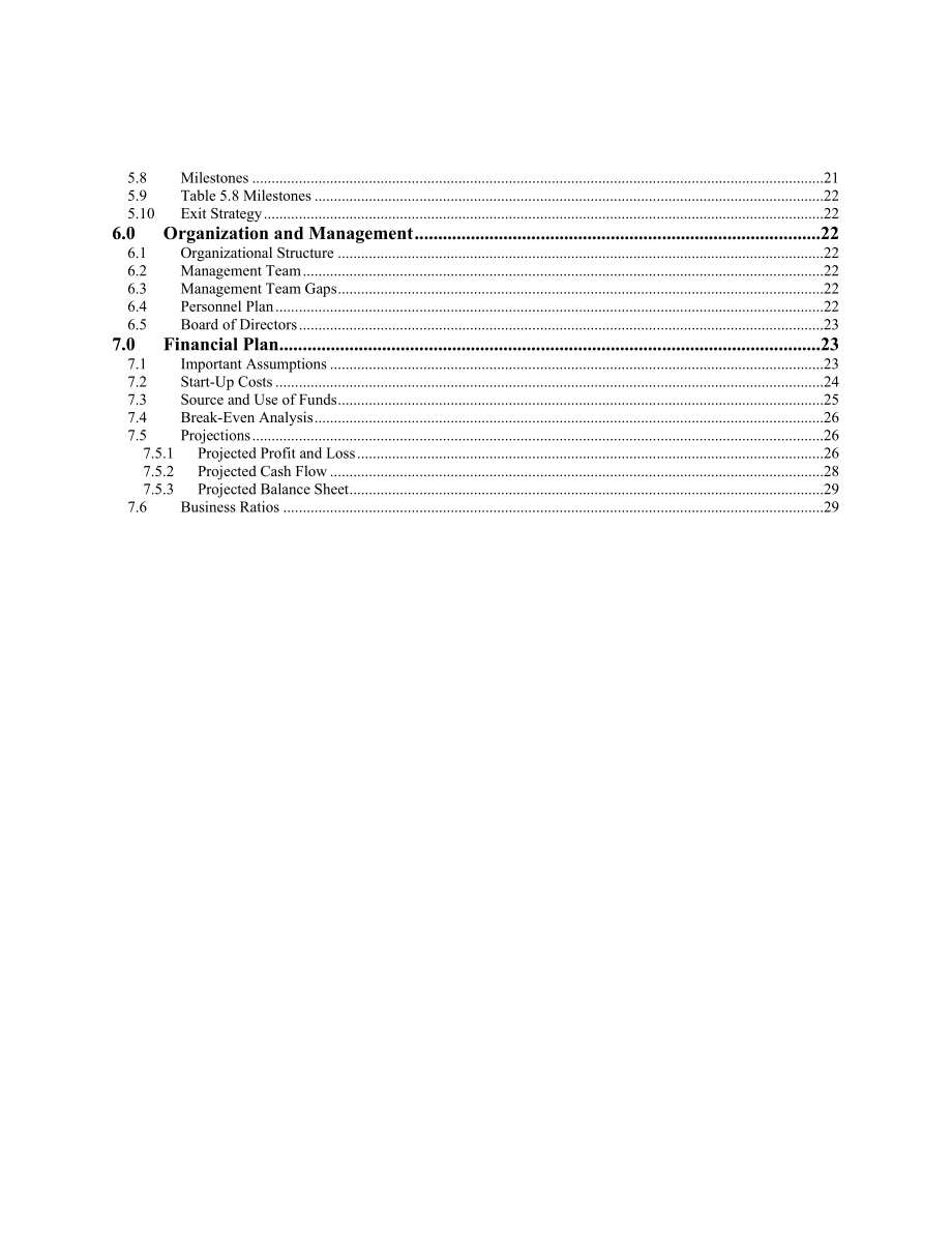 Café Business Plan TemplateFast Business Plans.doc_第3页