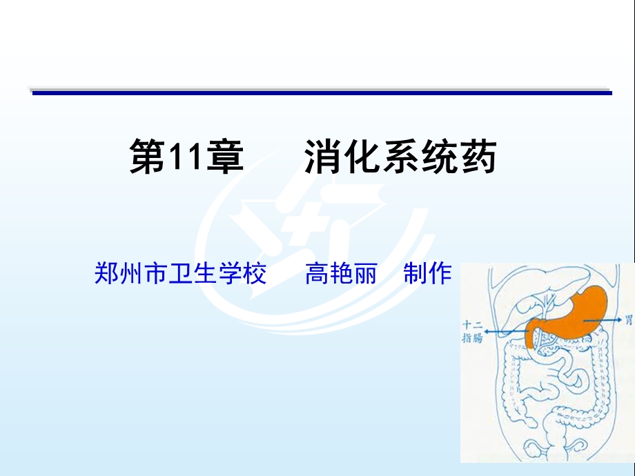 第十一章消化系统药药物学基础ppt课件.ppt_第1页