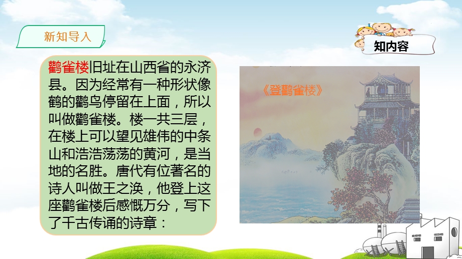 《登鹳雀楼》优秀课件.ppt_第2页