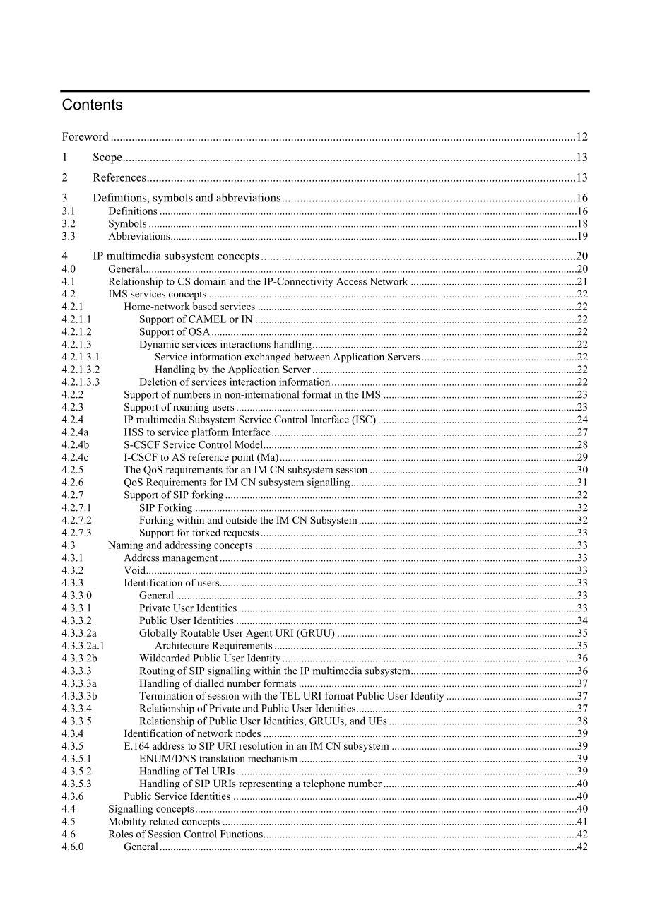 3rd Generation Partnership Project;Technical Specification Group Services and System Aspects;IP Multimedia Subsystem (IMS);.doc_第3页