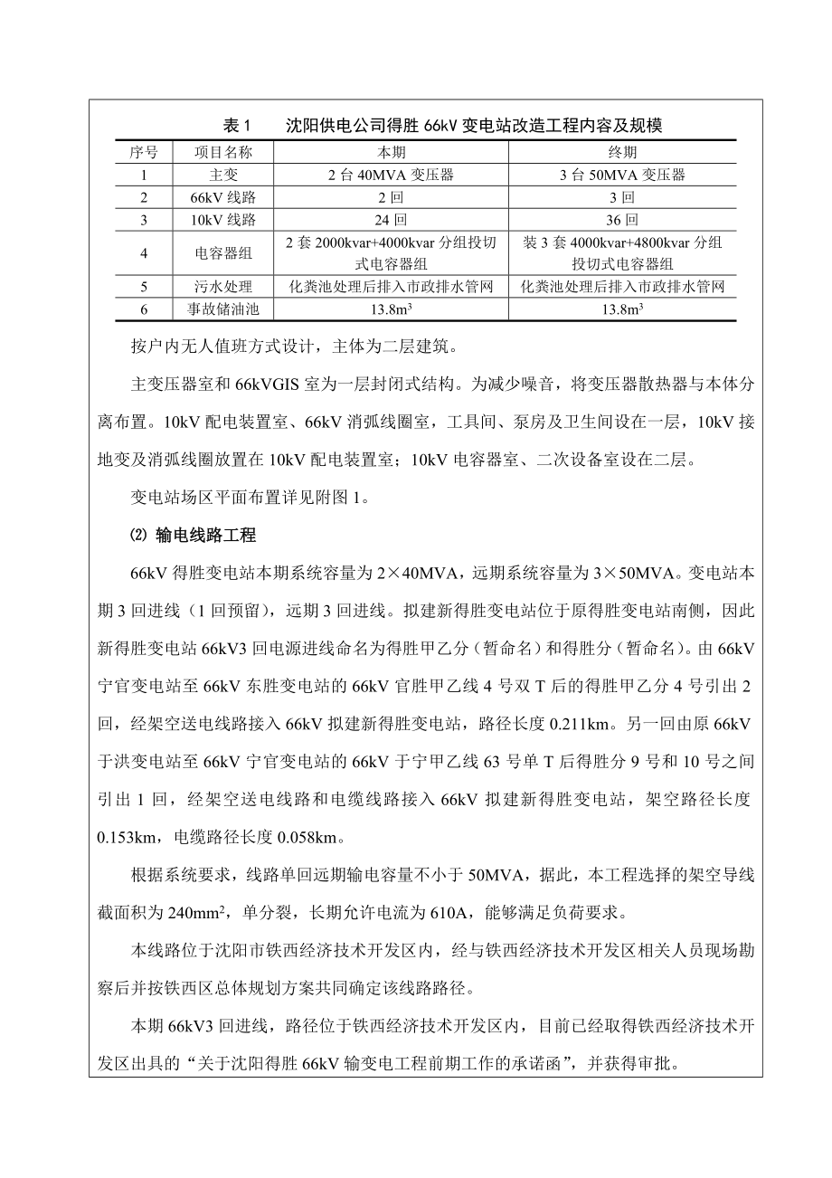 环境影响评价报告公示：得胜kV变电站改造工程[点击这里打开或下载]Cop环评报告.doc_第3页