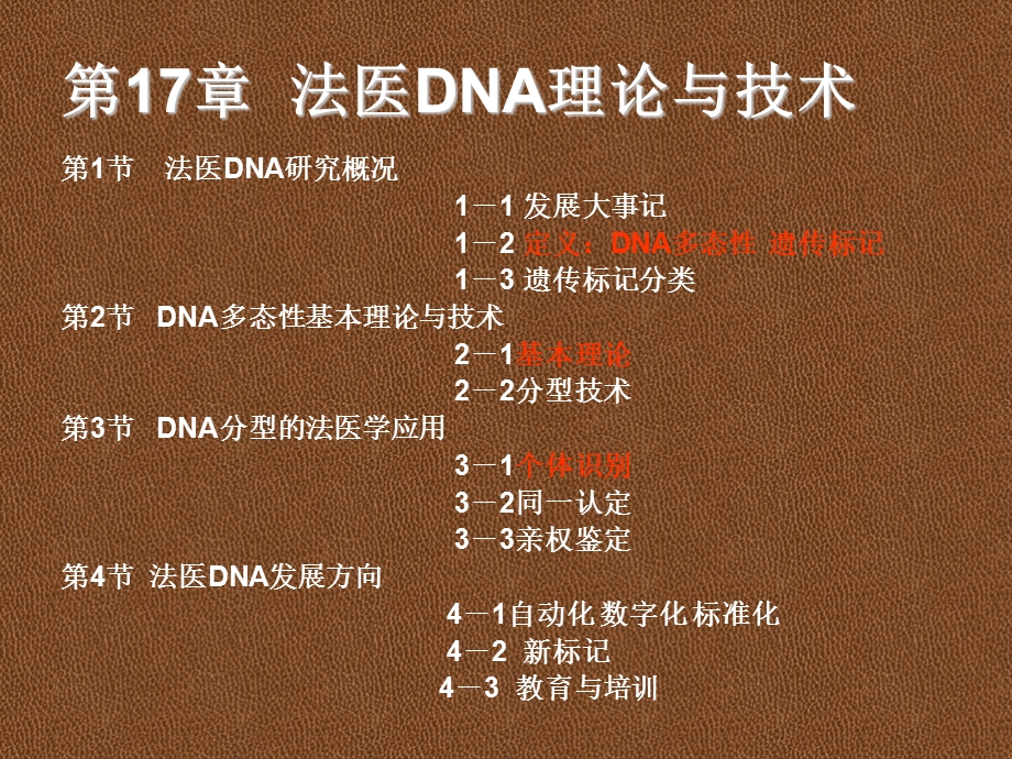 法医DNA理论与技术-课件.ppt_第3页