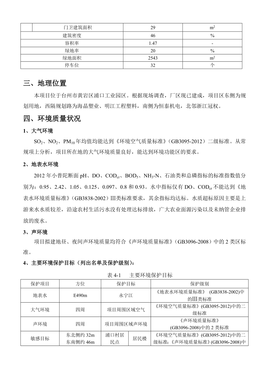 环境影响评价报告公示：新增万套塑料垃圾桶技改头陀镇浦口工业园区台州市中野塑业浙江商达环环评报告.doc_第3页