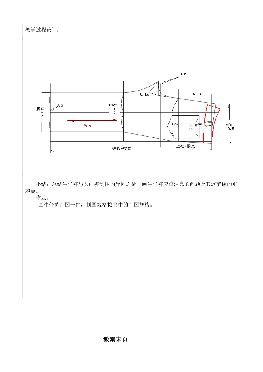 牛仔裤后片结构制图[最新].doc_第3页