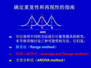 重复性和再现性(课堂教学)课件.ppt