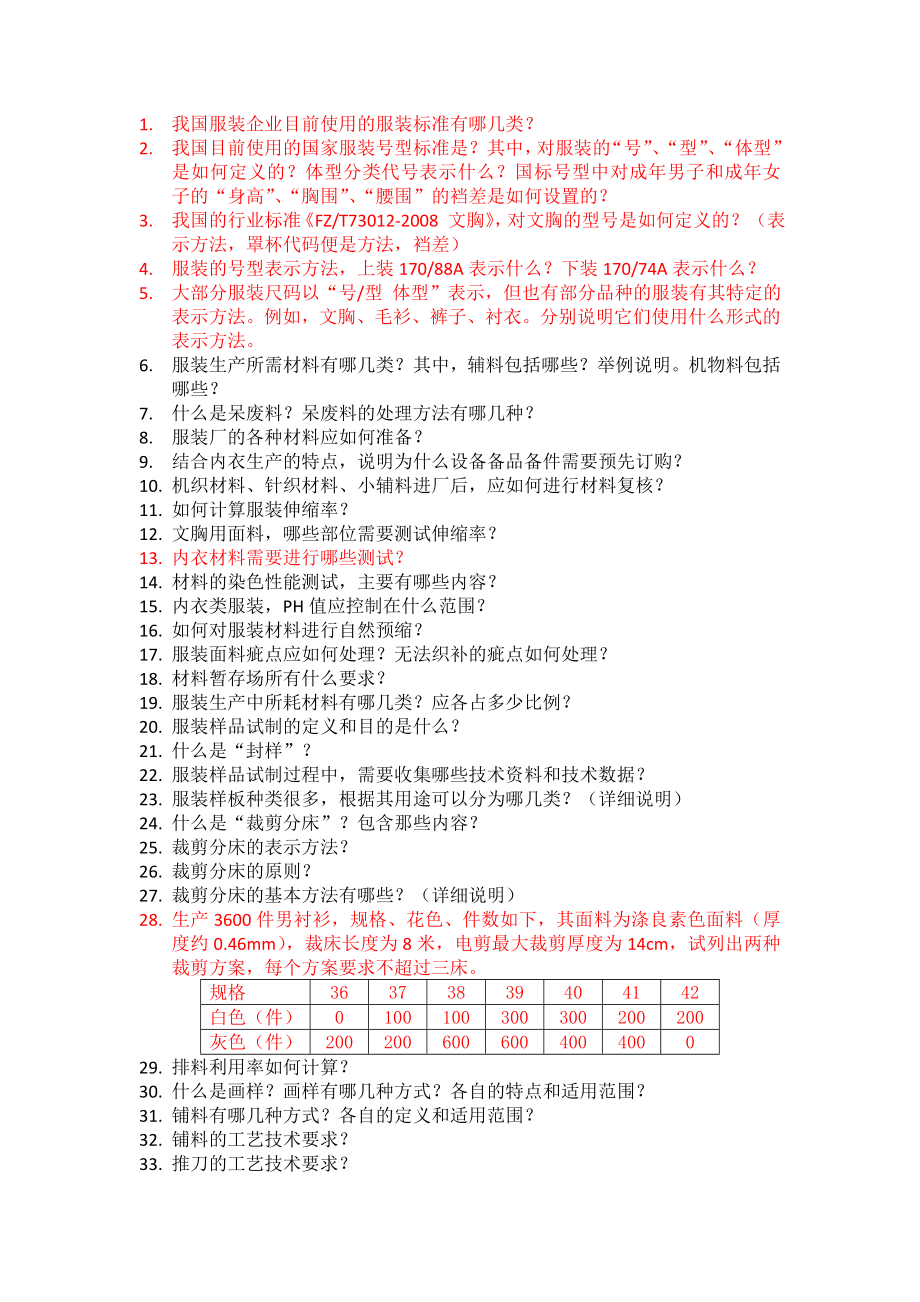 服装生产工艺与管理内衣.doc_第1页