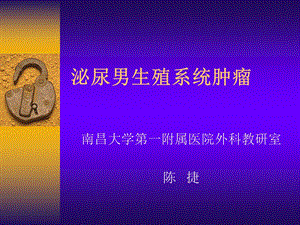 泌尿男生殖系统肿瘤-CJ课件.ppt