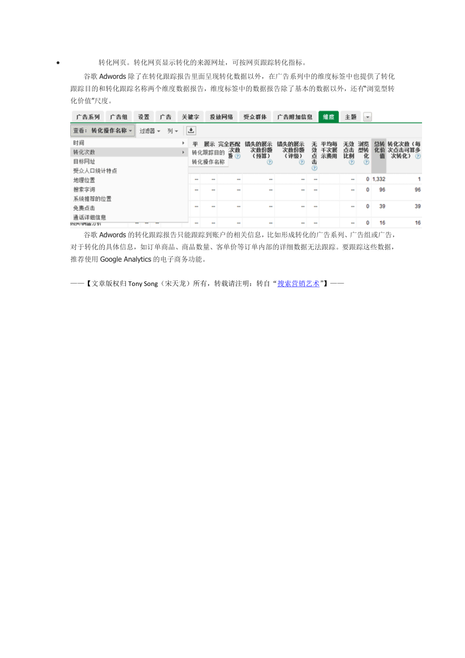 谷歌Adwords转化跟踪之转化报告.doc_第2页