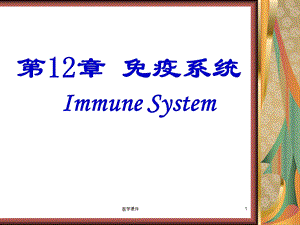 组织学与胚胎学免疫系统 课件.ppt