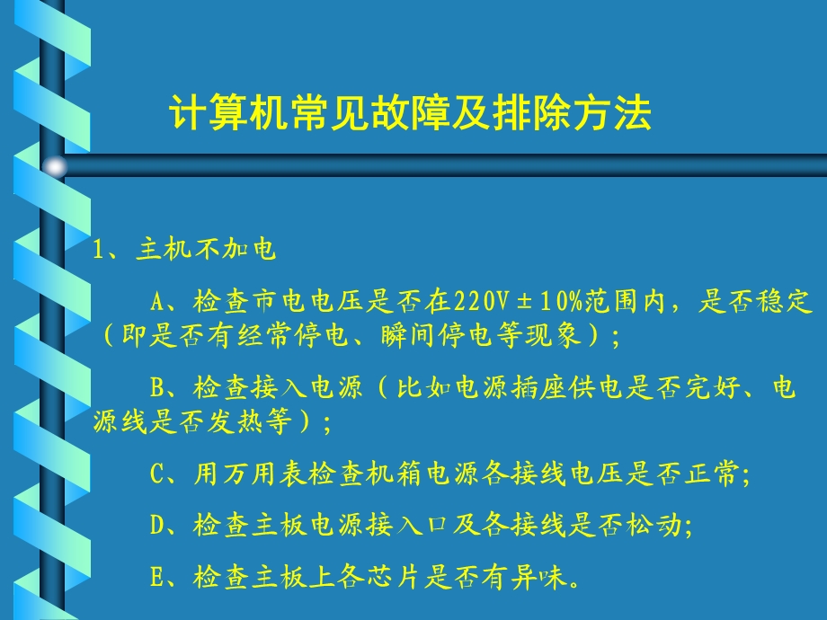 计算机常见故障排除方法课件.ppt_第3页