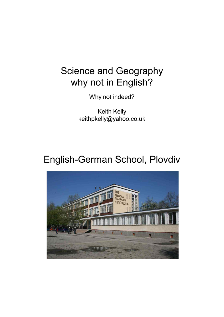 Science and Geography why not in English.doc_第1页