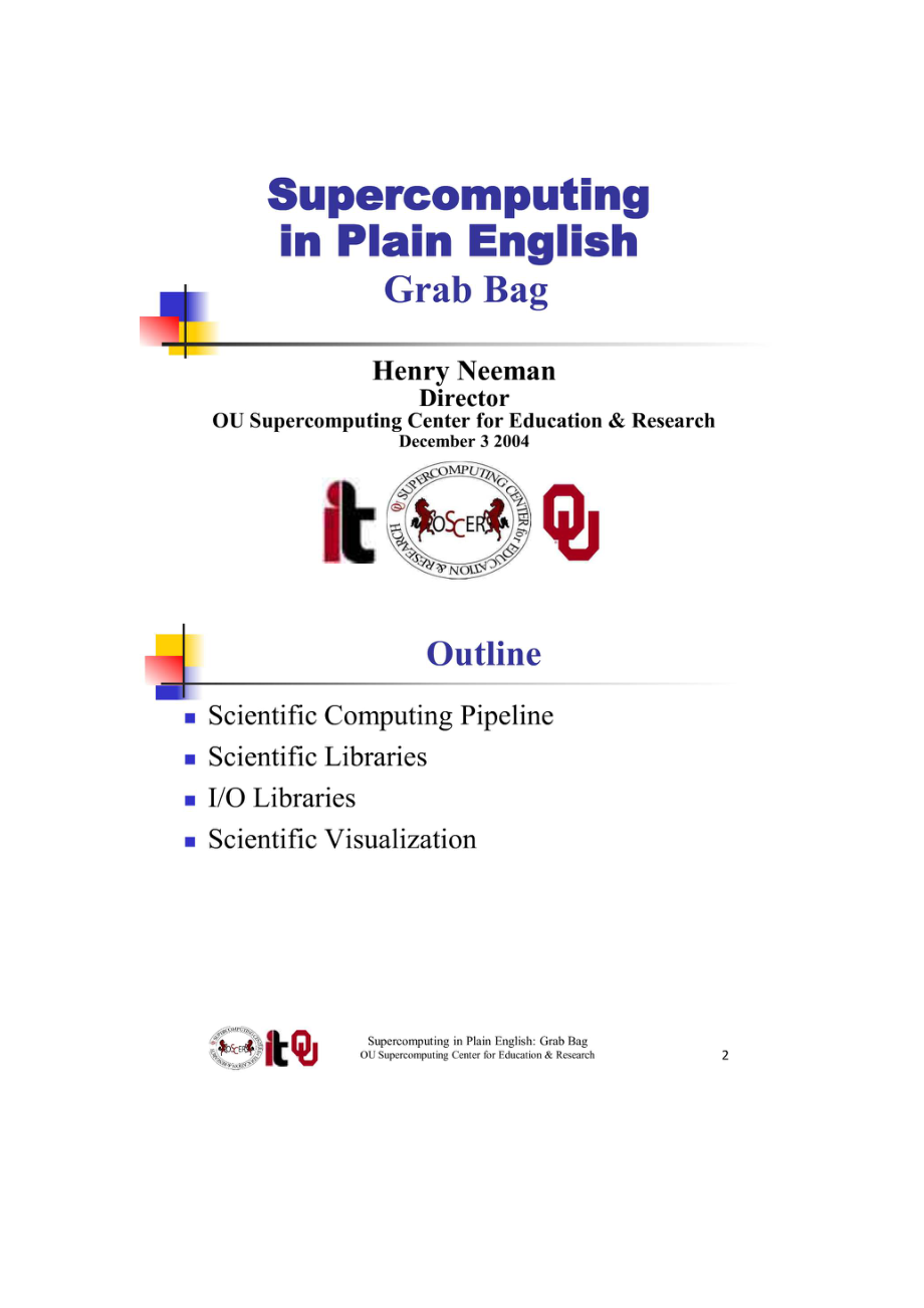 Supercomputing in Plain English Distributed Multiprocessing.doc_第1页