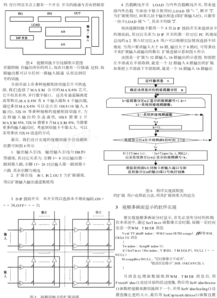 多媒体监控网络视频多画面全动态显示的设计与实现.doc_第3页