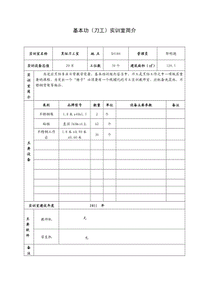 中餐烹饪与营养膳食专业实训室简介doc.doc