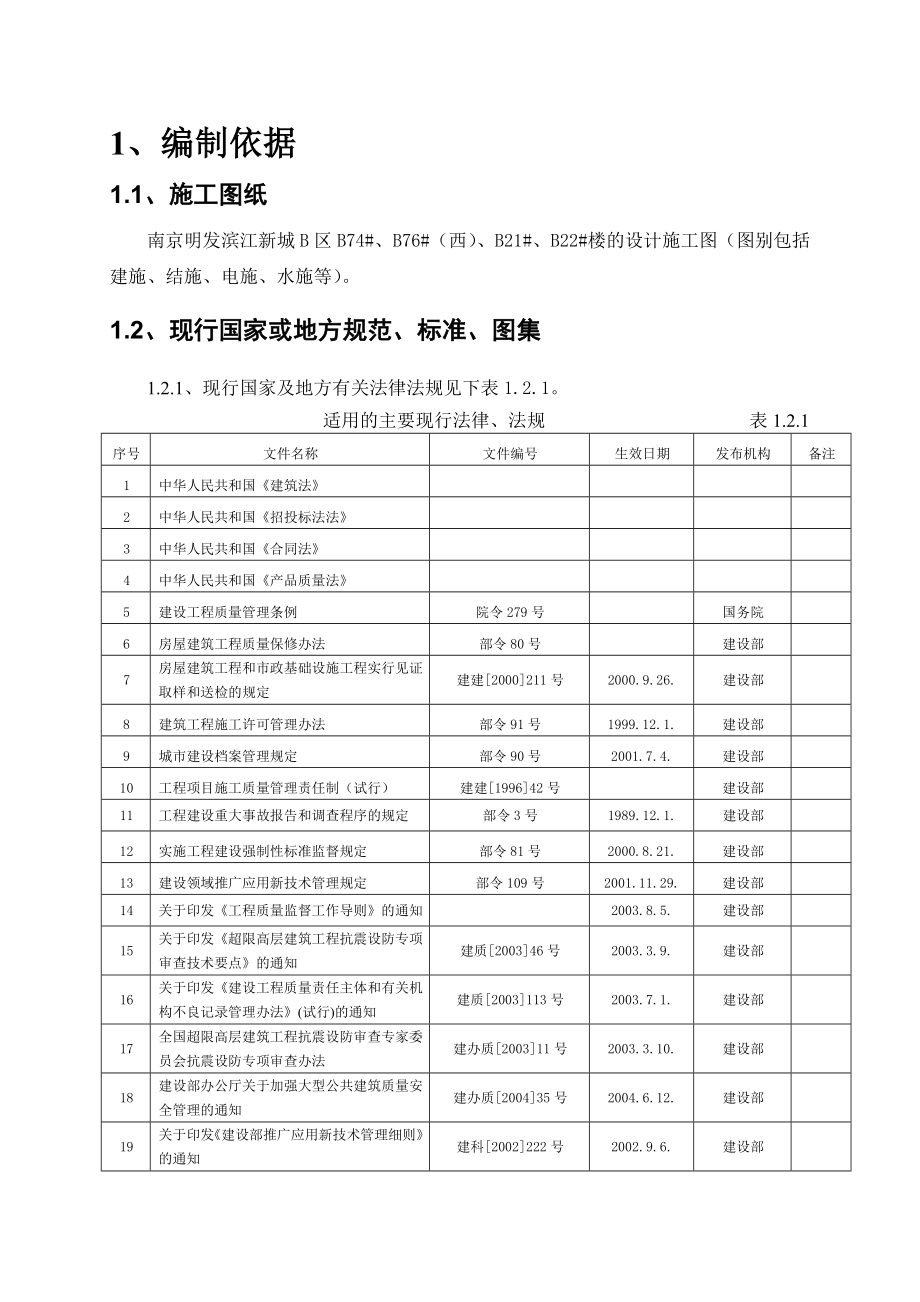 明发滨江新城B74#、B76#、B21#、B22#楼钢筋工程施工方案.doc_第1页