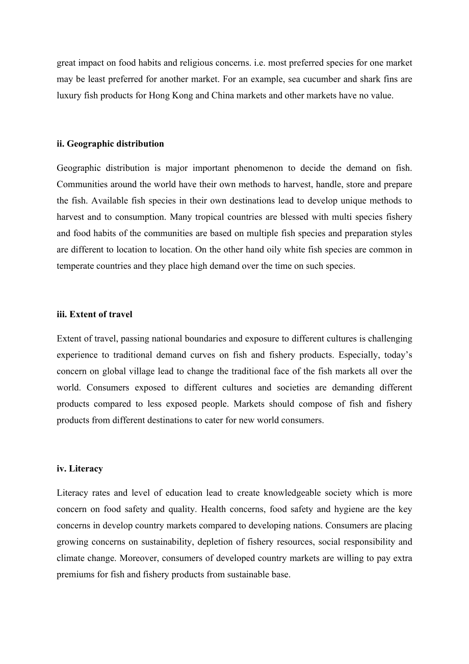 Value chain of Fish and Fishery products Origin, Functions and Application in Developed and Developing country markets.doc_第2页