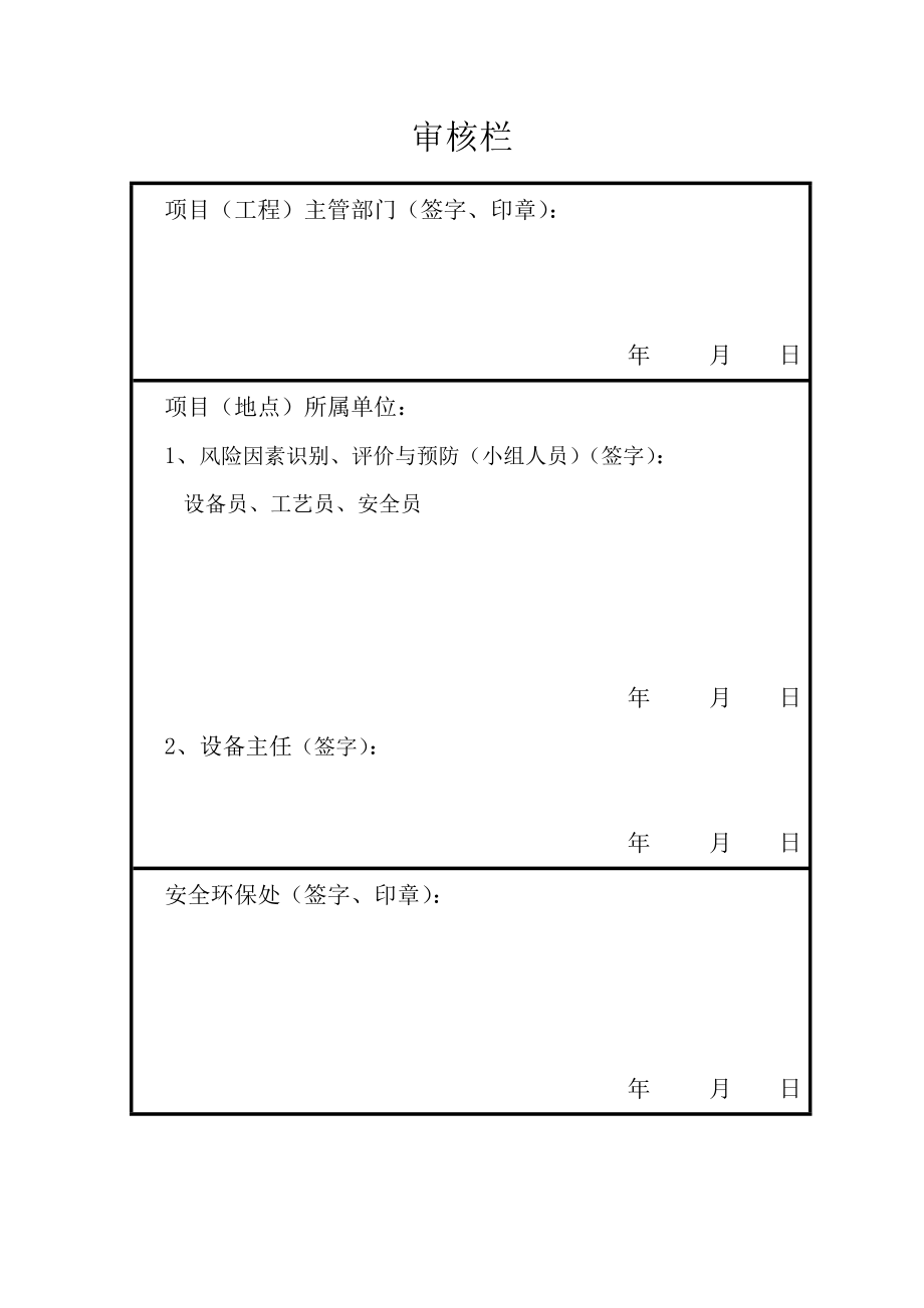 烷基化装置停工检修工程HSE作业计划书.doc_第2页